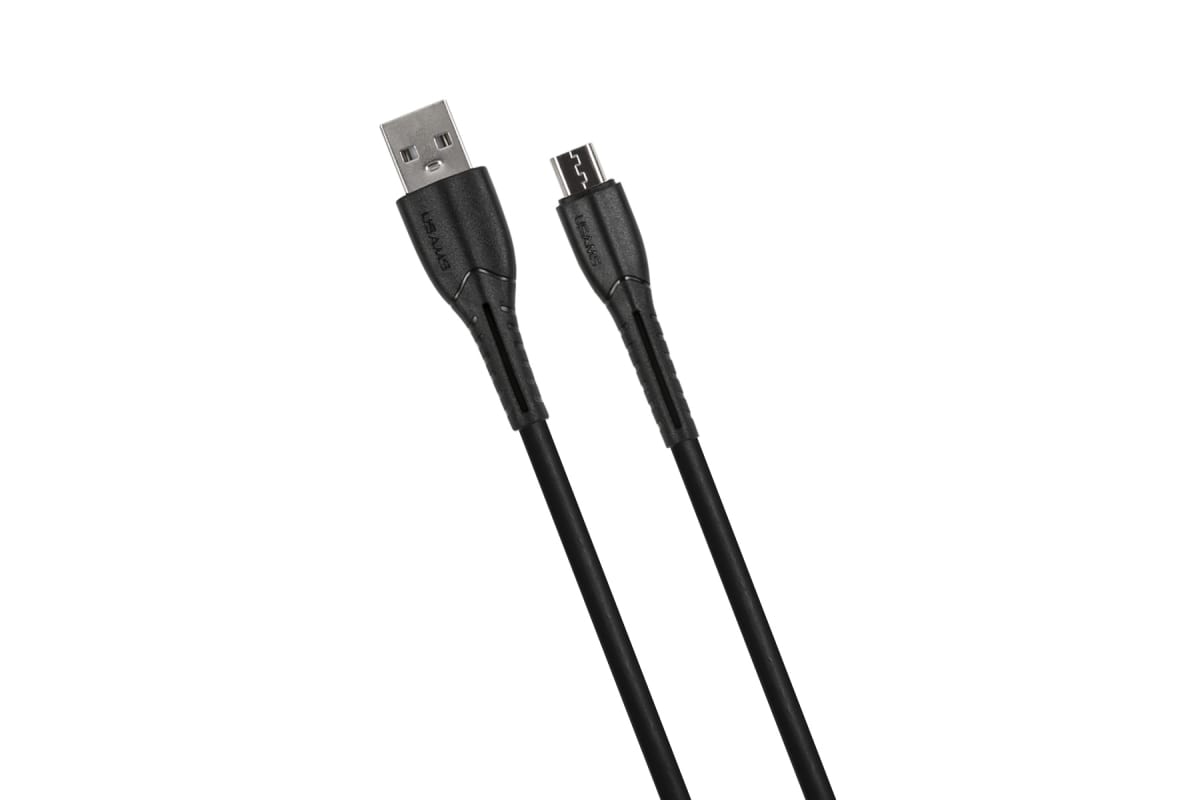 

Кабель USB-Micro USB, позолоченные разъемы, 1м, черный USAMS U35 (SJ365USB01), U35