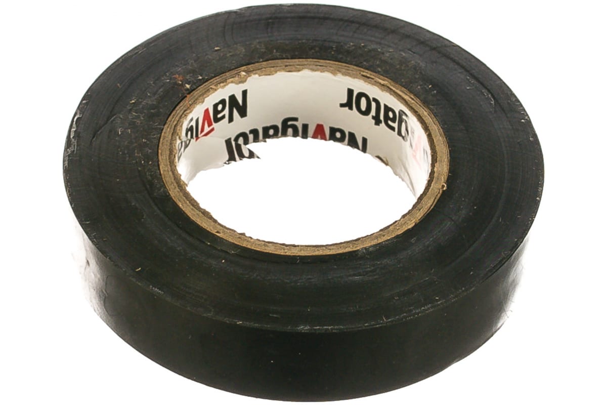 

Изолента ПВХ NIT-B15-20/BL, 130 мкм/1.5 см/20 м, черная, Navigator NIT-B15-20, NIT-B15-20/BL