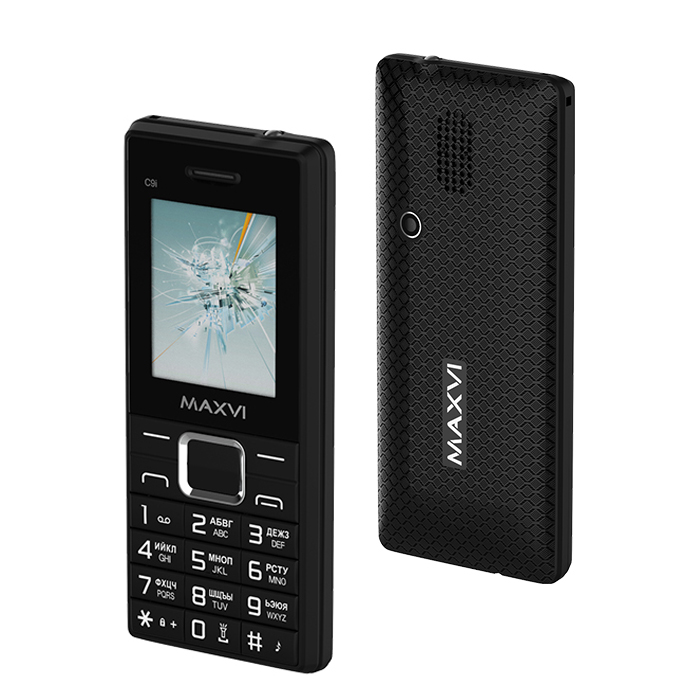 

Мобильный телефон MAXVI C9i, 1.77" 160x128 TN, Spreadtrum SC6531E, 32Mb RAM, 32Mb, 3G, BT, 1xCam, 2-Sim, 800mAh, micro-USB, черный, C9i