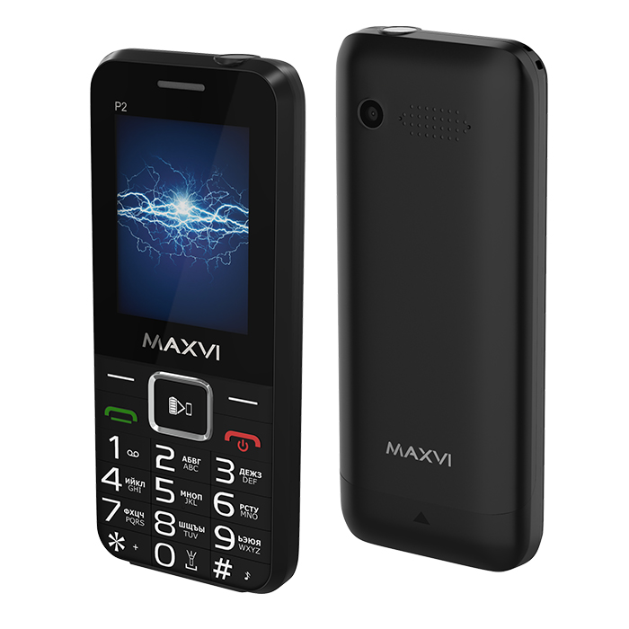 

Мобильный телефон MAXVI P2, 2.4" 320x240 TFT, Spreadtrum SC6531E, 32Mb RAM, 32Mb, 3G, BT, 1xCam, 2-Sim, 2700mAh, micro-USB, черный, P2