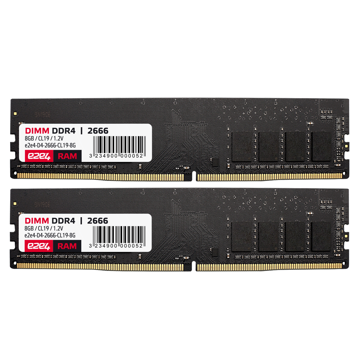 

Комплект памяти DDR4 DIMM 16Gb (2x8Gb), 2666MHz, CL19, 1.2V e2e4 (D4-2666-CL19-2x8G-KIT), D4-2666-CL19-2x8G-KIT