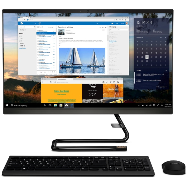 

Моноблок Lenovo IdeaCentre A340-24IGM 23.8" 1920x1080, Intel Pentium J5040 2.0GHz, 4Gb RAM, 512Gb SSD, DVD-RW, Intel UHD Graphics, WiFi, BT, Cam, DOS, черный, клавиатура, мышь (F0E7003SRK), A340-24IGM