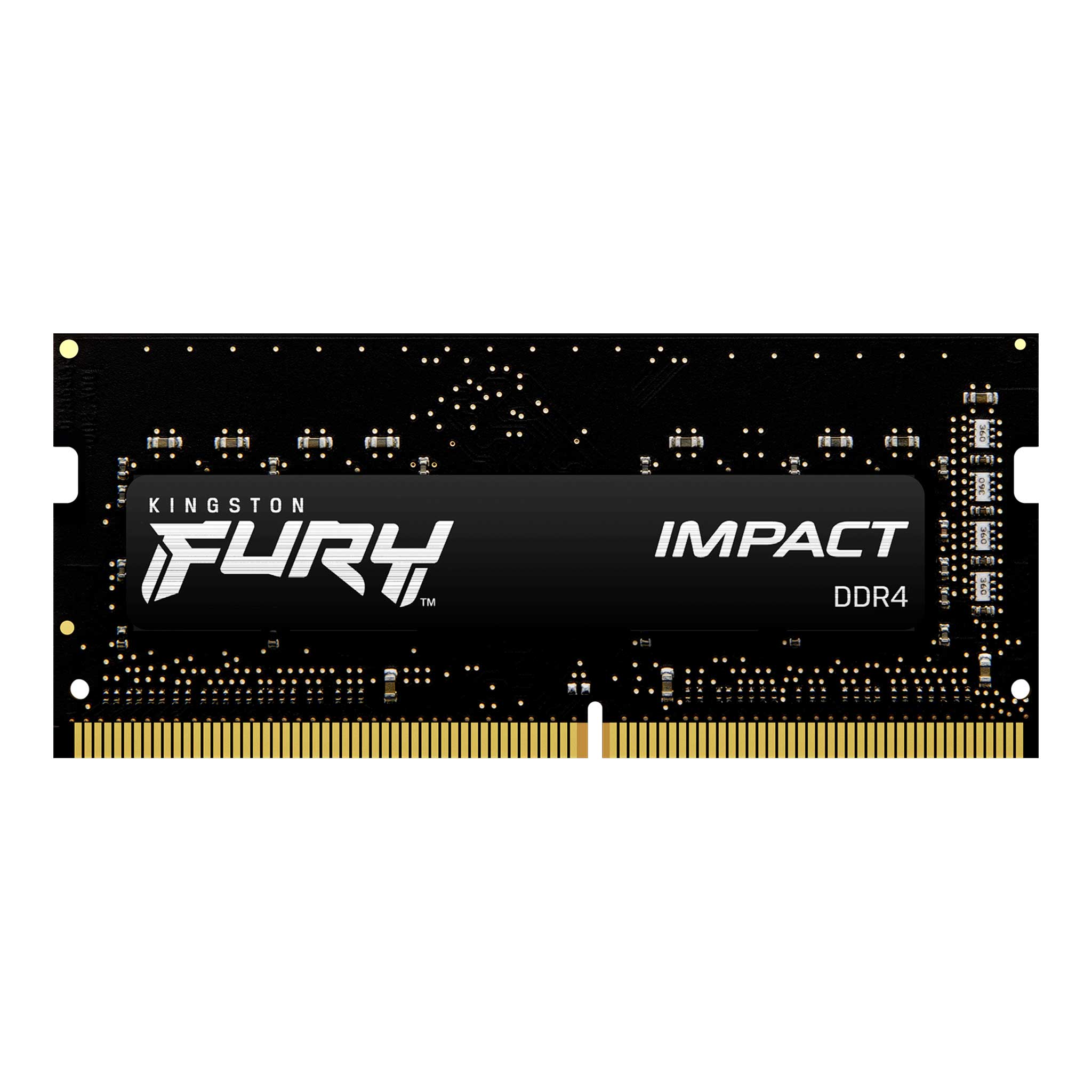 

Память DDR4 SODIMM 16Gb, 2666MHz, CL16, 1.2 В, Kingston, FURY Impact (KF426S16IB/16), KF426S16IB/16