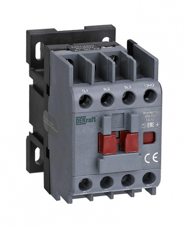 

Контактор 12А 230 В, AC, 1НО + 1НЗ, DEKraft КМ-103 (22108DEK)
