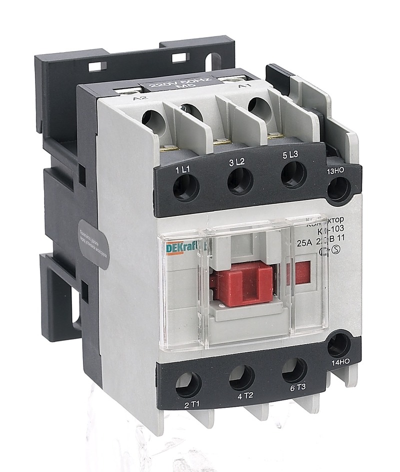 

Контактор 40А 230 В, AC, 1НО + 1НЗ, DEKraft КМ-103 (22128DEK)