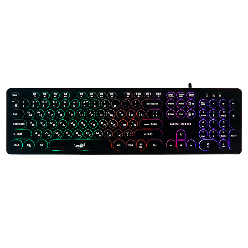 

Клавиатура проводная Dialog KGK-16U BLACK, мембранная, подсветка, USB, черный (KGK-16U BLACK), KGK-16U BLACK