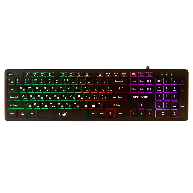 

Клавиатура проводная Dialog KGK-17U BLACK, мембранная, подсветка, USB, черный (KGK-17U BLACK), KGK-17U BLACK