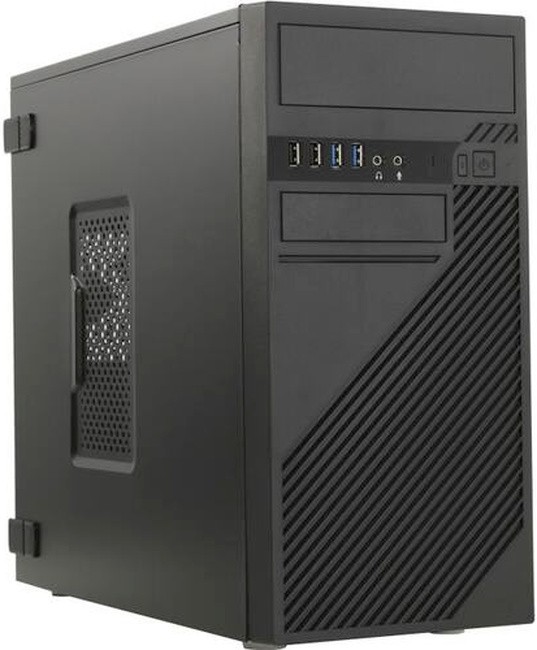 

Корпус INWIN EFS712BL, mATX, Mini-Tower, 2xUSB 3.0, черный, 450 Вт (6144082), EFS712BL