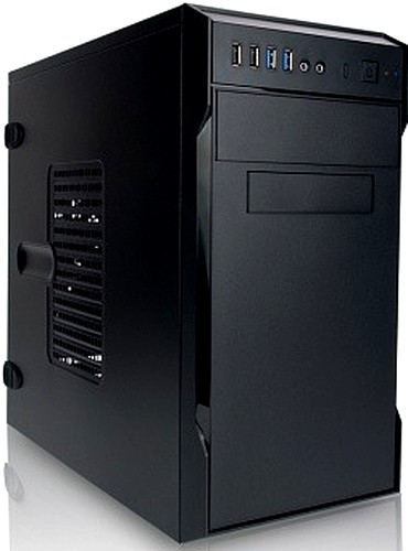 Корпус INWIN ENR-067BL, mATX, Midi-Tower, 2xUSB 3.0, черный, 450 Вт (6143597)