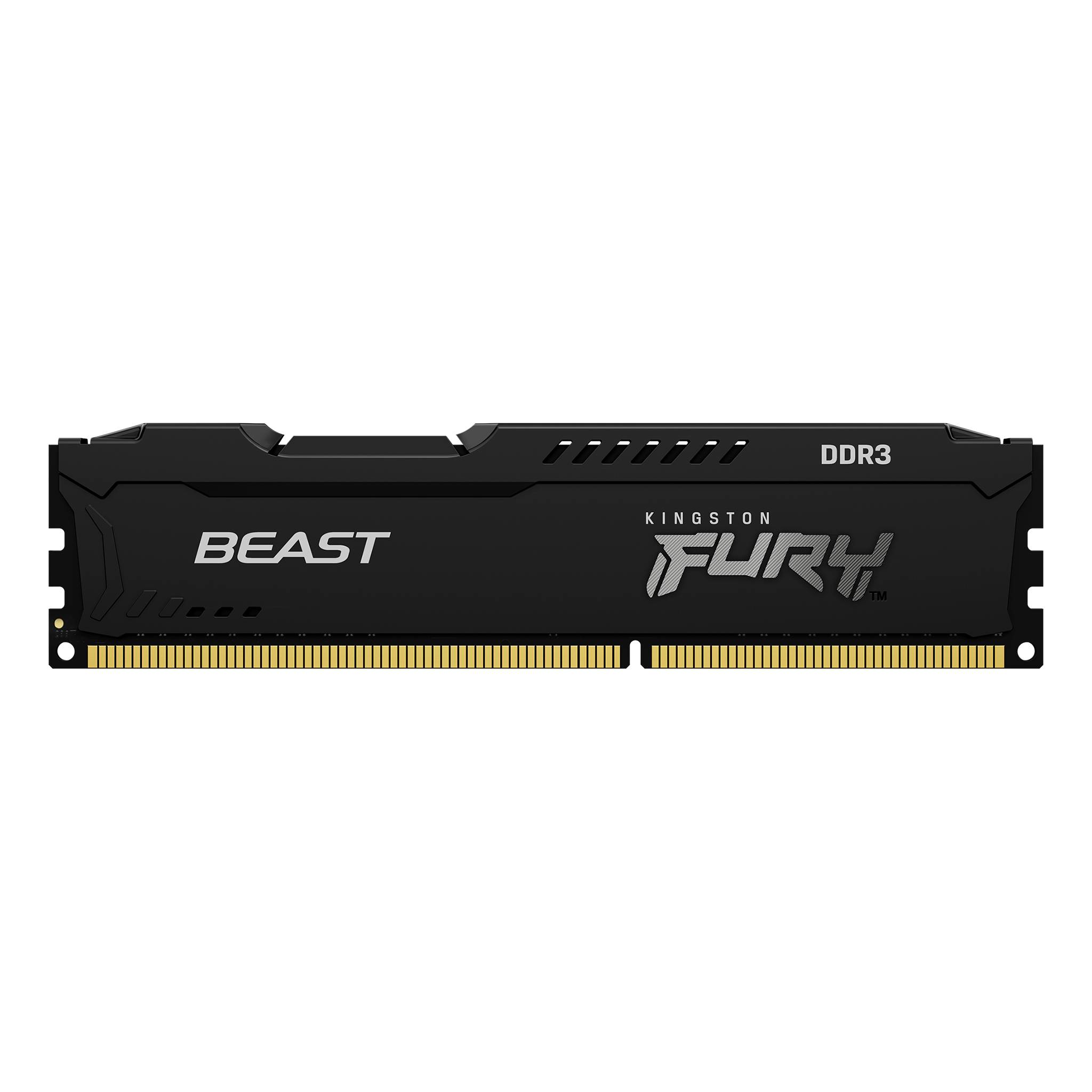 

Память DDR3 DIMM 8Gb, 1600MHz, CL10, 1.5 В, Kingston, FURY Beast Black (KF316C10BB/8), KF316C10BB/8