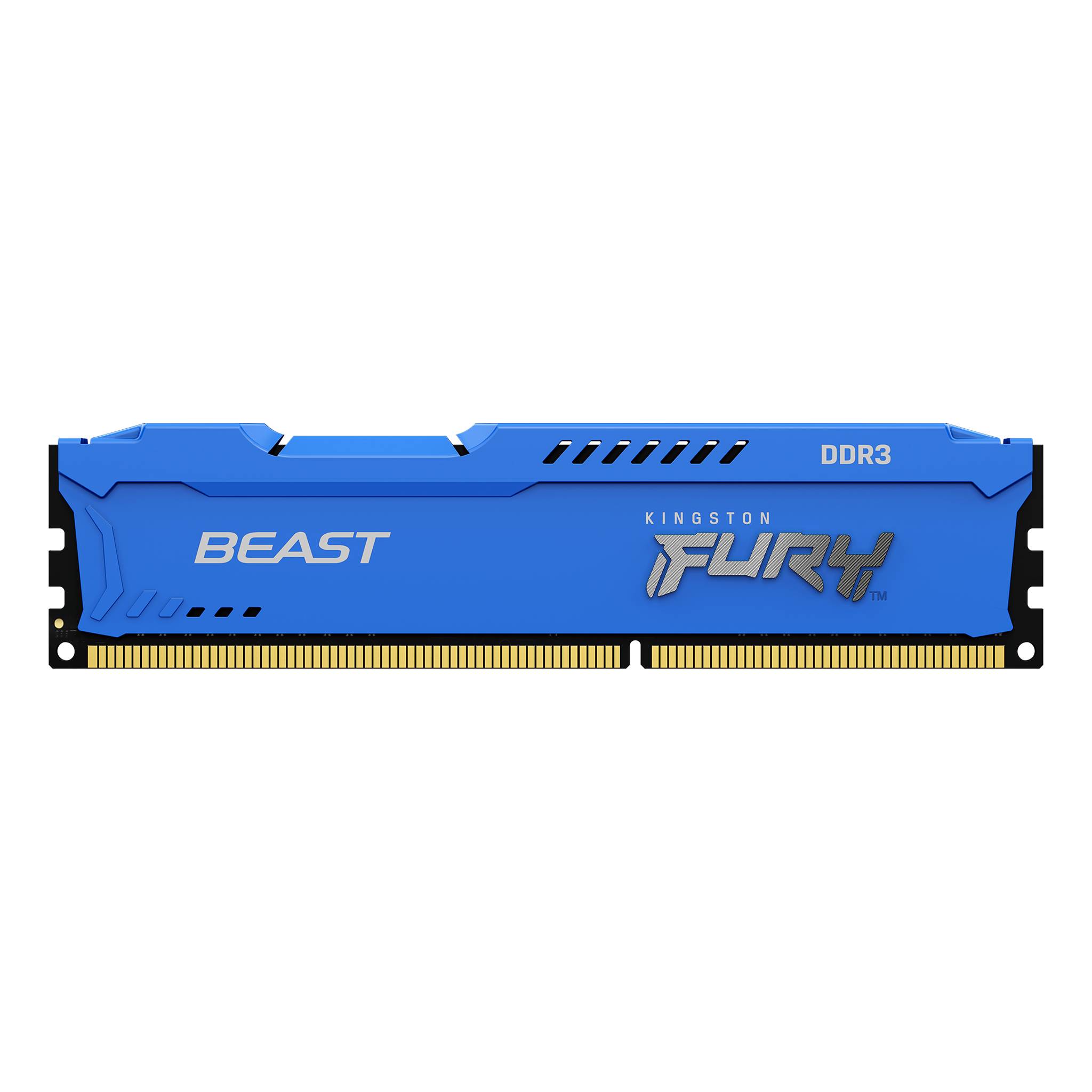 

Память DDR3 DIMM 8Gb, 1866MHz, CL10, 1.5V Kingston FURY Beast Blue (KF318C10B/8), KF318C10B/8