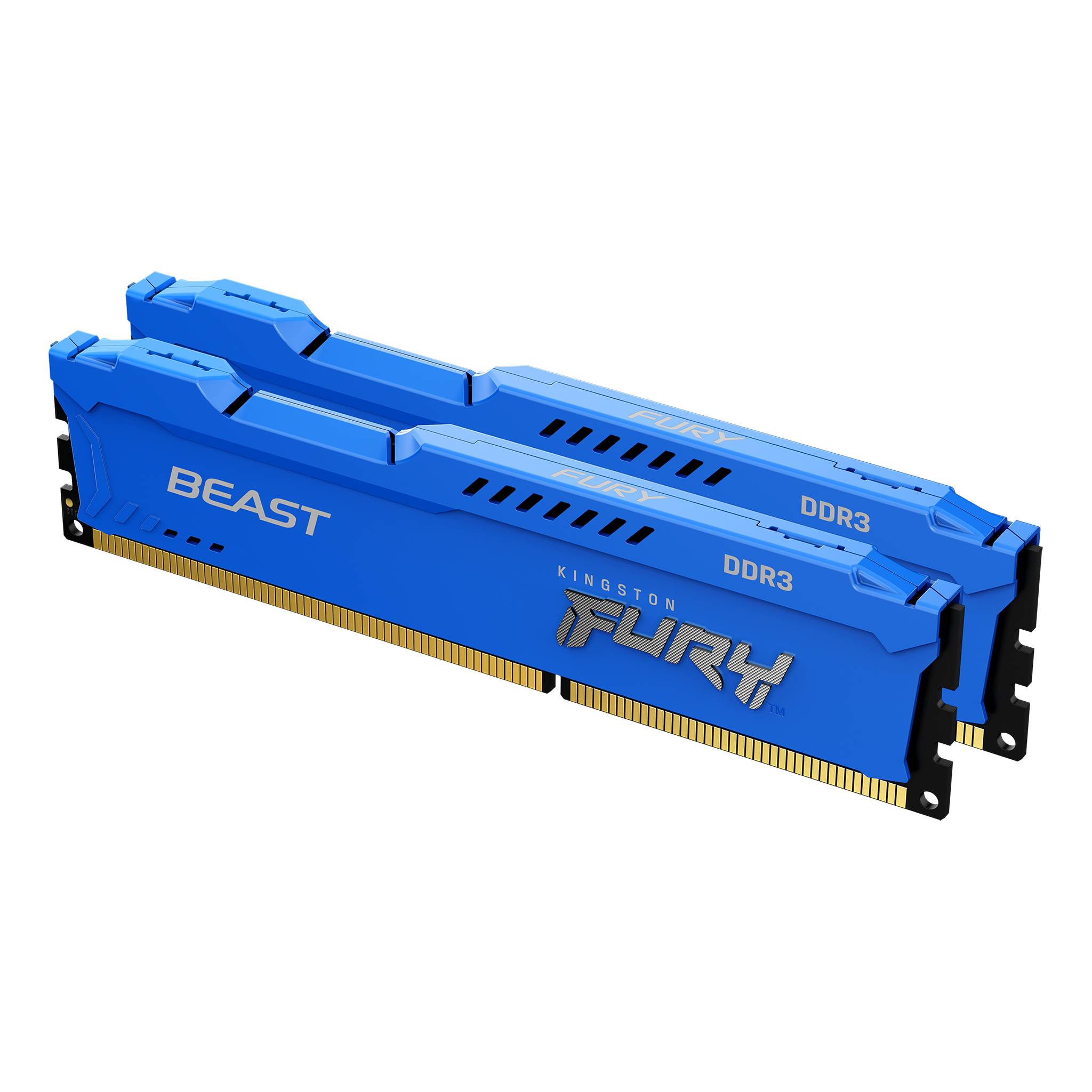 

Комплект памяти DDR3 DIMM 8Gb (2x4Gb), 1866MHz, CL10, 1.5V Kingston FURY Beast Blue (KF318C10BK2/8), KF318C10BK2/8
