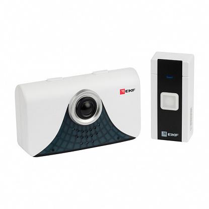 

Звонок беспроводной EKF, с одной кнопкой, белый/черный (DBB-D-001), нет данных