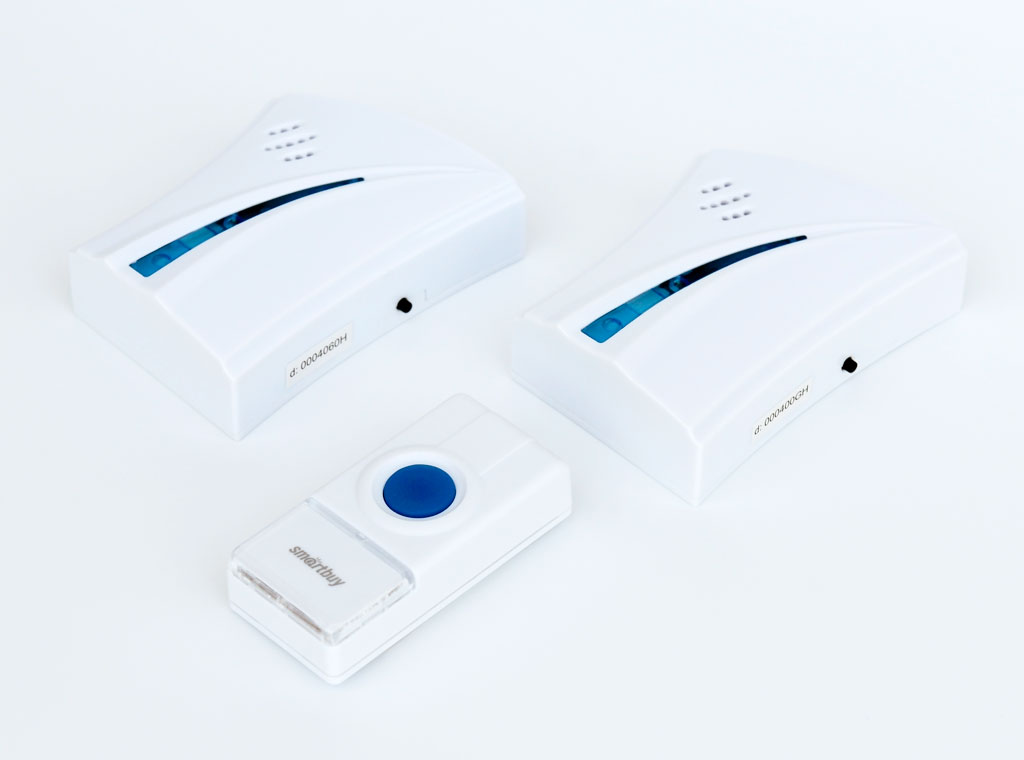 

Звонок беспроводной SmartBuy, с одной кнопкой, белый (SBE-21-DP5-32)