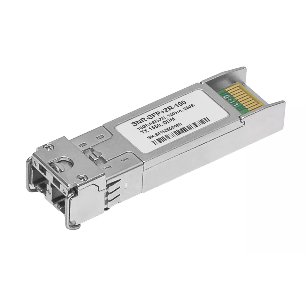 

Модуль SFP+ SNR SNR-SFP+ZR-100, 100 км, LC, Tx:1550 нм, Rx:1550 нм, 10 Гбит/с, SM, двойной, DDM (SNR-SFP+ZR-100), SNR-SFP+ZR-100