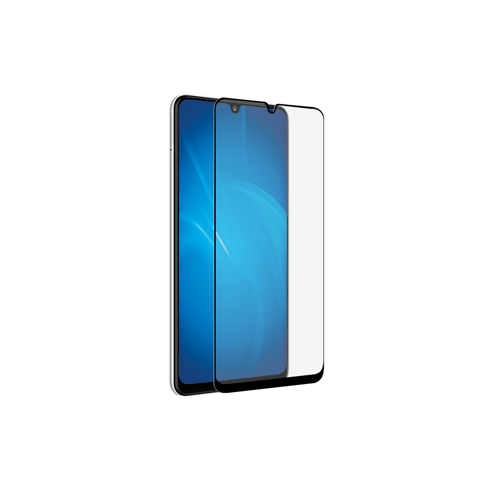 

Защитное стекло DF для экрана смартфона Samsung Galaxy M32, Full screen FULL GLUE, черная рамка, 3D (sColor-120)