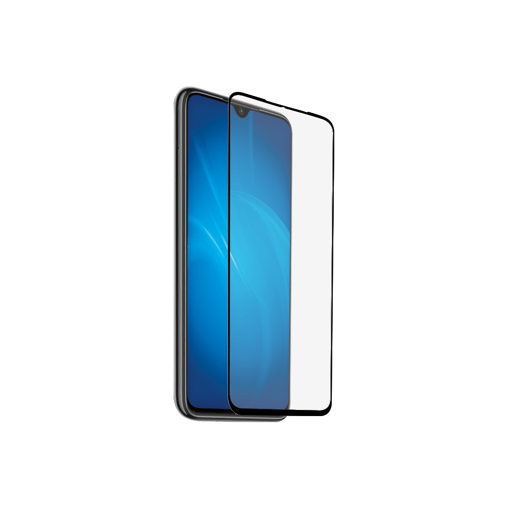 

Защитное стекло DF для экрана смартфона Xiaomi Redmi Note 8, Full screen FULL GLUE, черная рамка, 3D (xiColor-69)