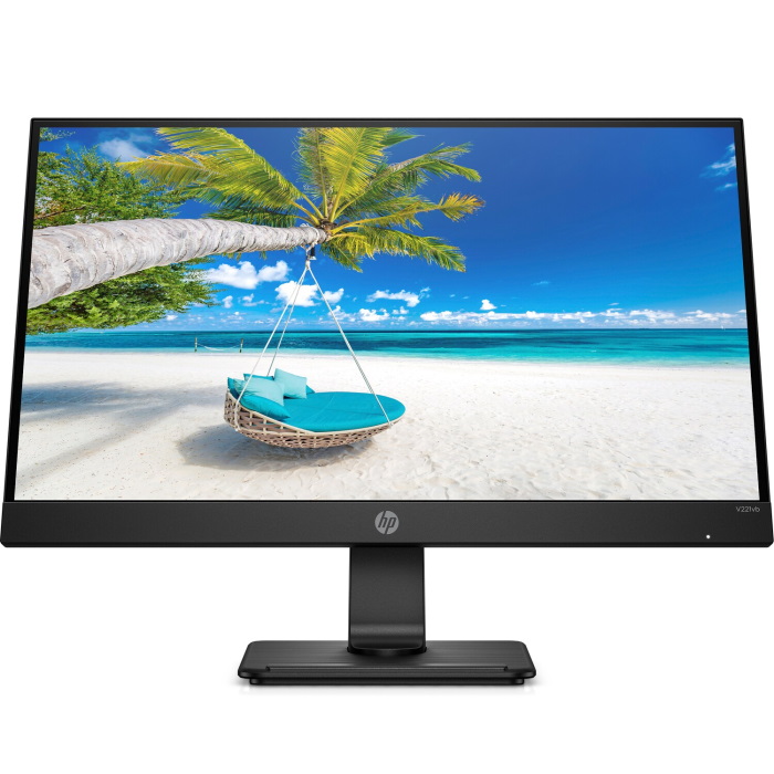 

Монитор 21.5" HP V221vb VA, 1920x1080 (16:9), 250кд/м2, 5мс, 178°/178°, Adaptive Sync, VGA, HDMI, черный (453F2AA), V221vb