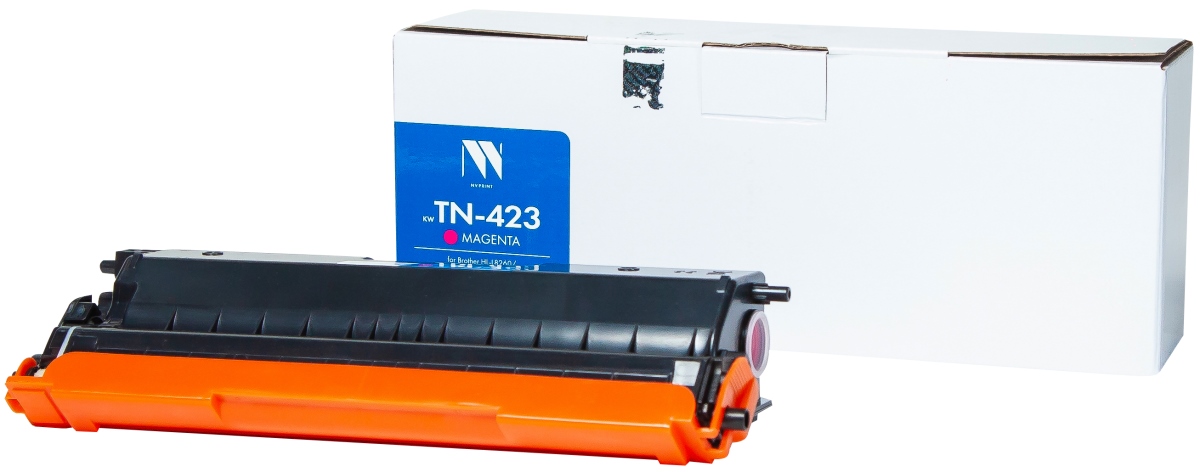 

Картридж лазерный NV Print NV-TN-423M (TN-423M), пурпурный, 4000 страниц, совместимый для Brother HL-L8260/MFC-L8690/DCP-L8410 без чипа