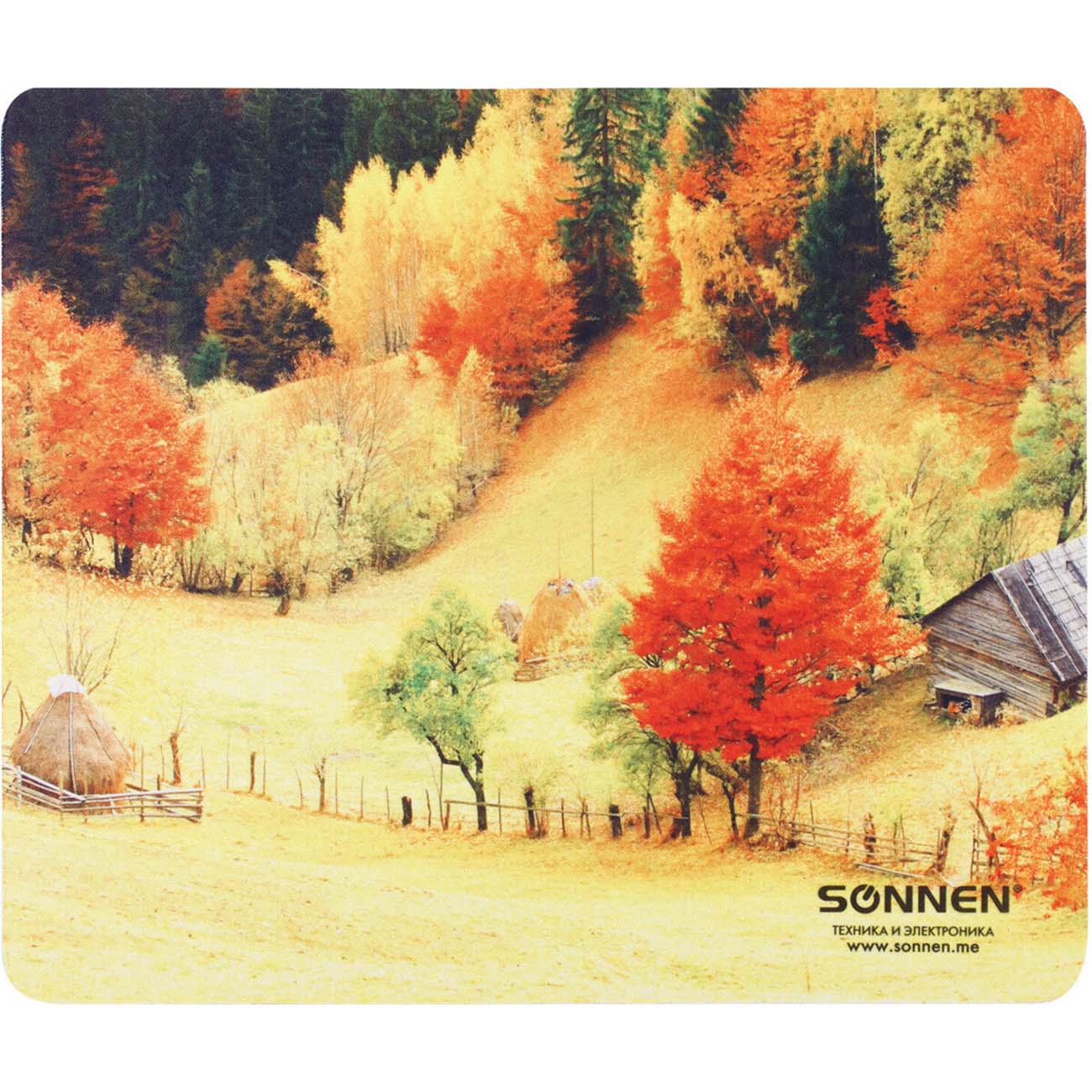 

Коврик для мыши Sonnen Fall, 260x220x3mm, рисунок (513297), Fall