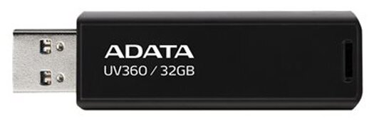 

Флешка 32Gb USB 3.2 ADATA AUV360-32G-RBK, черный (AUV360-32G-RBK), AUV360-32G-RBK