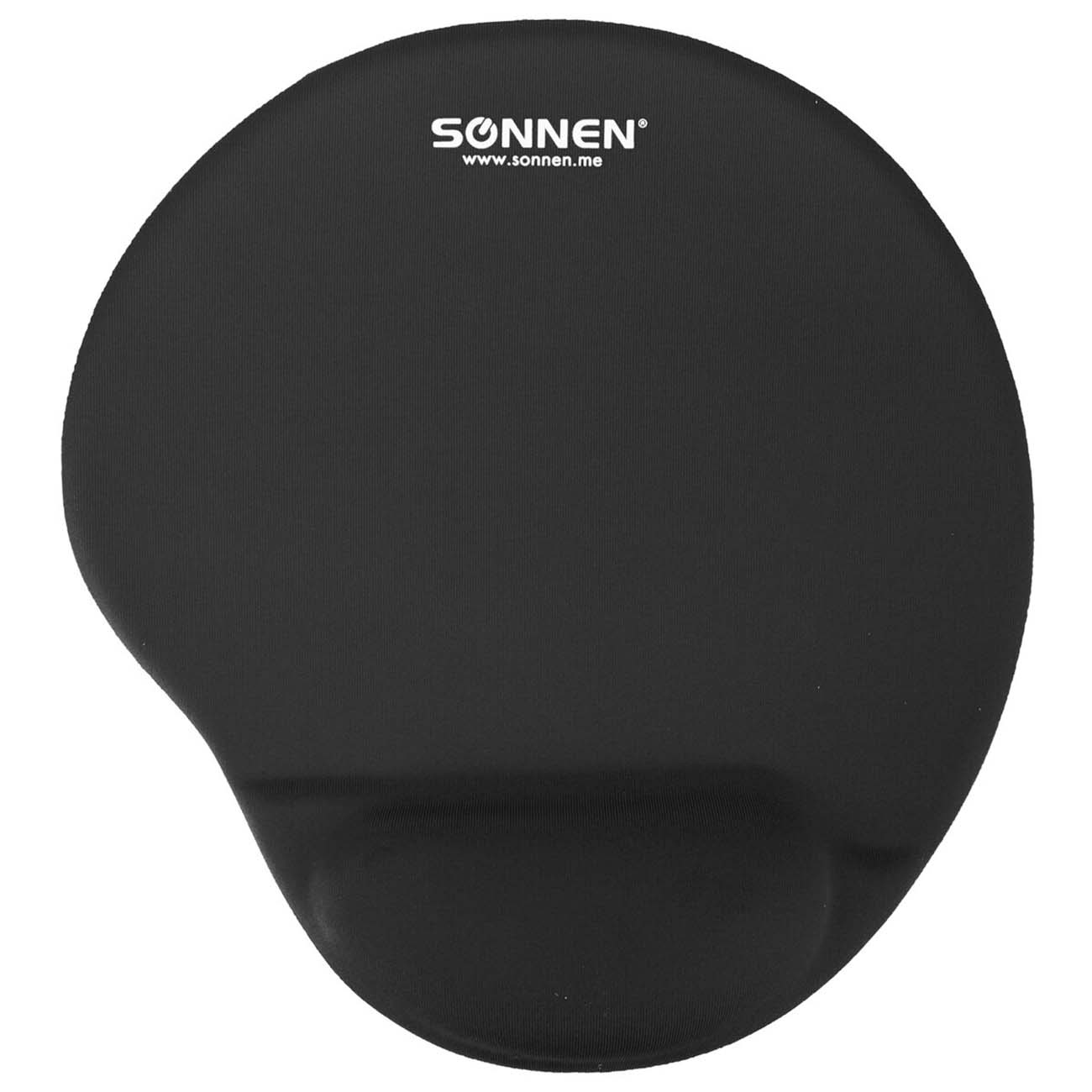 

Коврик для мыши Sonnen, 250x220x20мм, черный (513299)