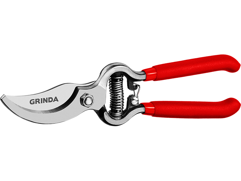 

Секатор Grinda G-3, длина 200мм, диаметр реза до 20, фиксатор лезвий (423103), G-3