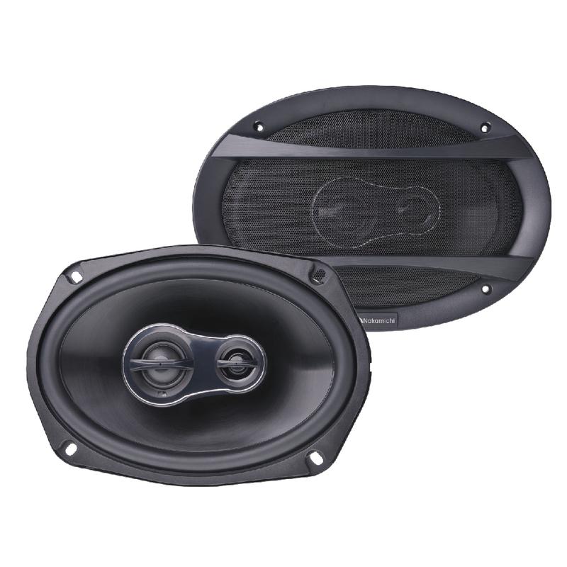 

Автомобильная акустика коаксиальная Nakamichi NSE6958, овал 15x23 см (6x9 дюйм.), 75Вт (500Вт), 40Hz-20kHz, 89дБ, 4Ом, 2шт. (1562228), NSE6958