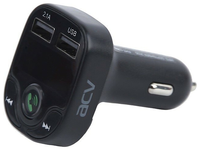 FM-трансмиттер ACV FMT-120B, Bluetooth, USB, microSD