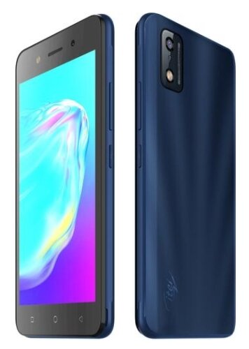 

Смартфон ITEL A17, 5" 480x854 TFT, Unisoc SC7731, 1Gb RAM, 16Gb, 3G, Wi-Fi, BT, Cam, 2-Sim, 2400 мА⋅ч, Micro-USB, Android 10 Go, темно-cиний (A17W5006XDB), A17
