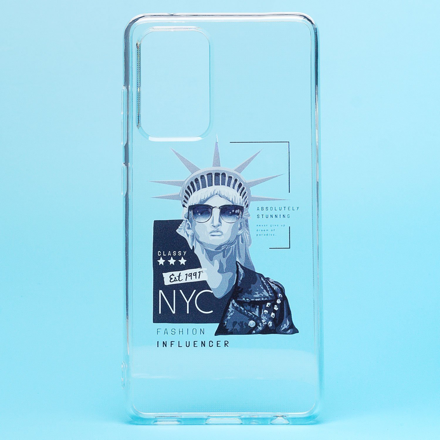 

Чехол-накладка SC226 для смартфона Samsung SM-A525 Galaxy A52, силикон, принт 002 (129407)