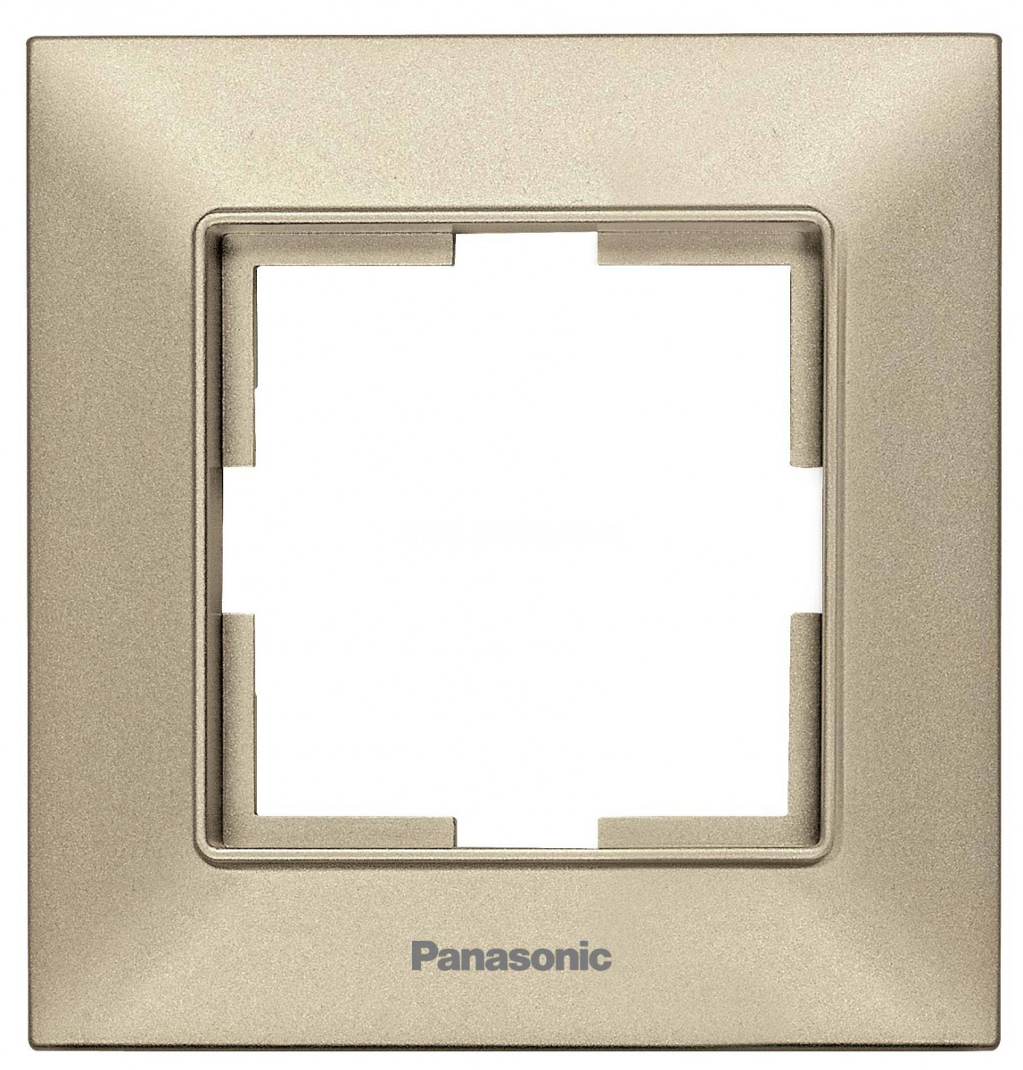 Рамка Panasonic Arkedia Slim, горизонтальная, 1-пост, бронза (WNTF08012BR-RU)