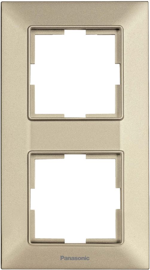 

Рамка Panasonic Arkedia Slim, вертикальная, 2-поста, бронза (WNTF08122BR-RU)