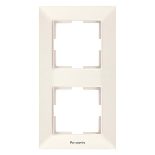 

Рамка Panasonic Arkedia Slim, вертикальная, 2-поста, бежевый (WNTF08122BG-RU)