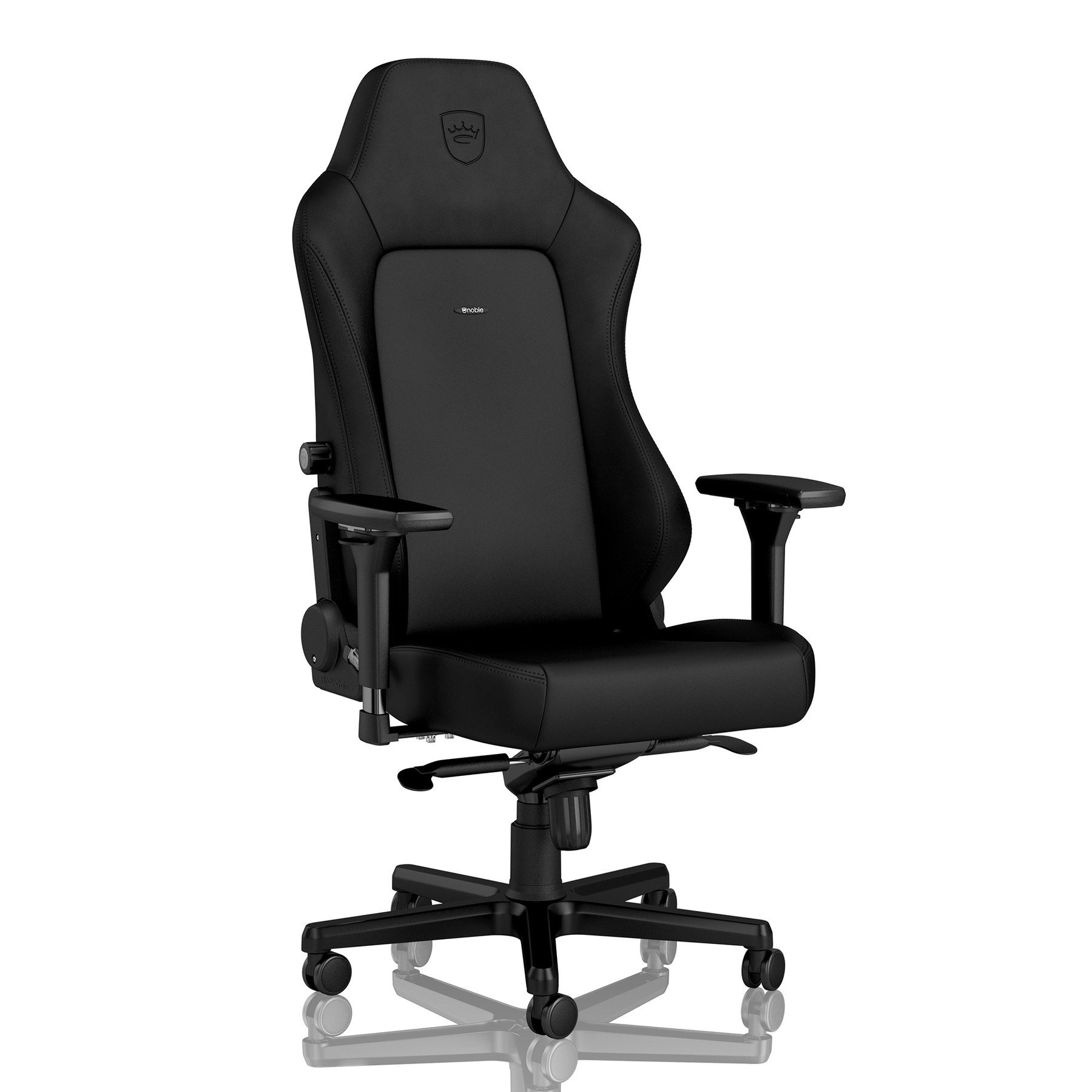 Кресло игровое Noblechairs Hero BLACK EDITION, черный (NBL-HRO-PU-BED)