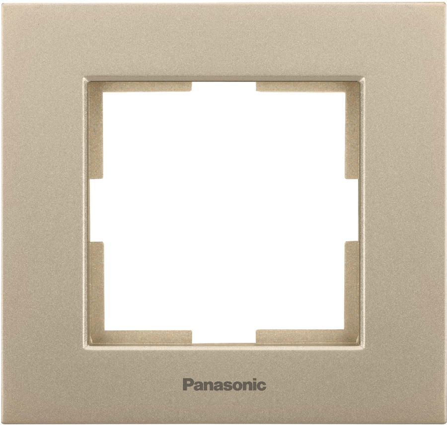 

Рамка Panasonic Karre Plus, горизонтальная, 1-пост, бронза (WKTF08012BR-RU)