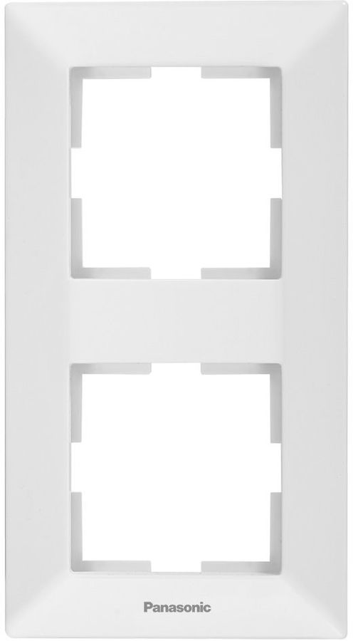 

Рамка Panasonic Arkedia, вертикальная, 2-поста, белая (WMTF08122WH-RU)