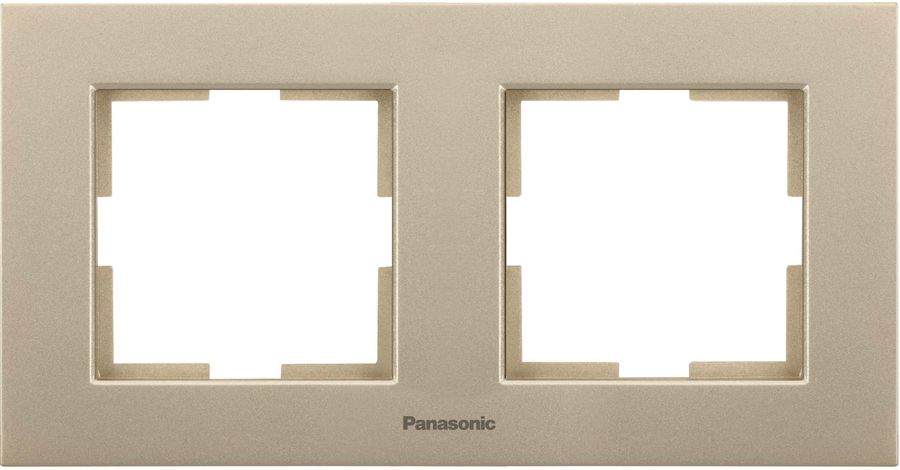 

Рамка Panasonic Karre Plus, горизонтальная, 2-поста, бронза (WKTF08023AR-RU)