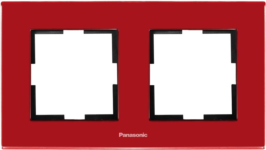 

Рамка Panasonic Karre Plus, горизонтальная, 2-поста, бордовый (WKTF08023GC-RU)