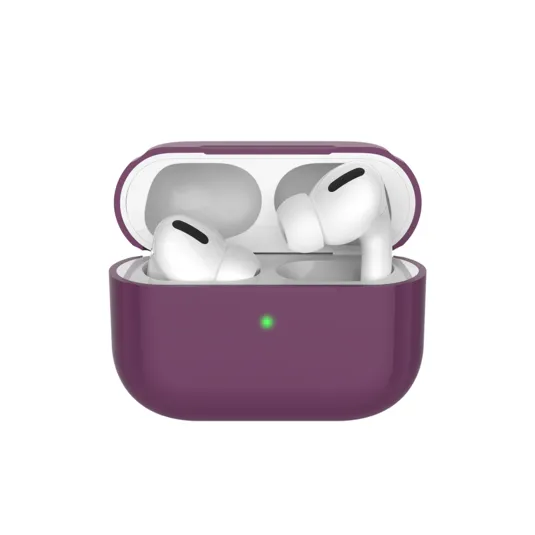 Силиконовый чехол Deppa 47034 для Apple AirPods Pro, бургунди