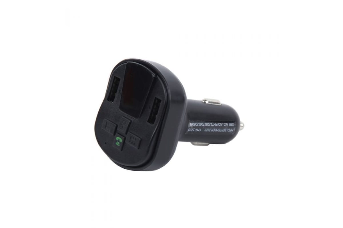 FM-трансмиттер ACV FMT-122B, Bluetooth, USB, microSD