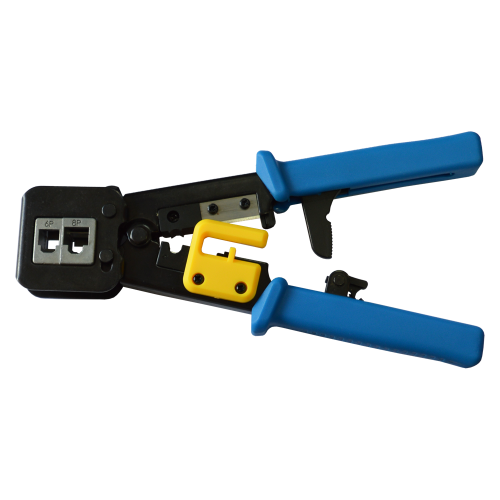 

Инструмент для обжима LANMASTER LAN-CRI-468R/EZ, EZ, 4P, 6P, 8P, с храповым механизмом, LAN-CRI-468R/EZ