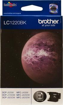 

Картридж струйный Brother LC1220BK, черный, оригинальный, ресурс 300 страниц, для DCP-J525W, DCP-J725DW, DCP-J925DW, MFC-J430W, MFC-J625DW, MFC-J825DW, LC1220BK