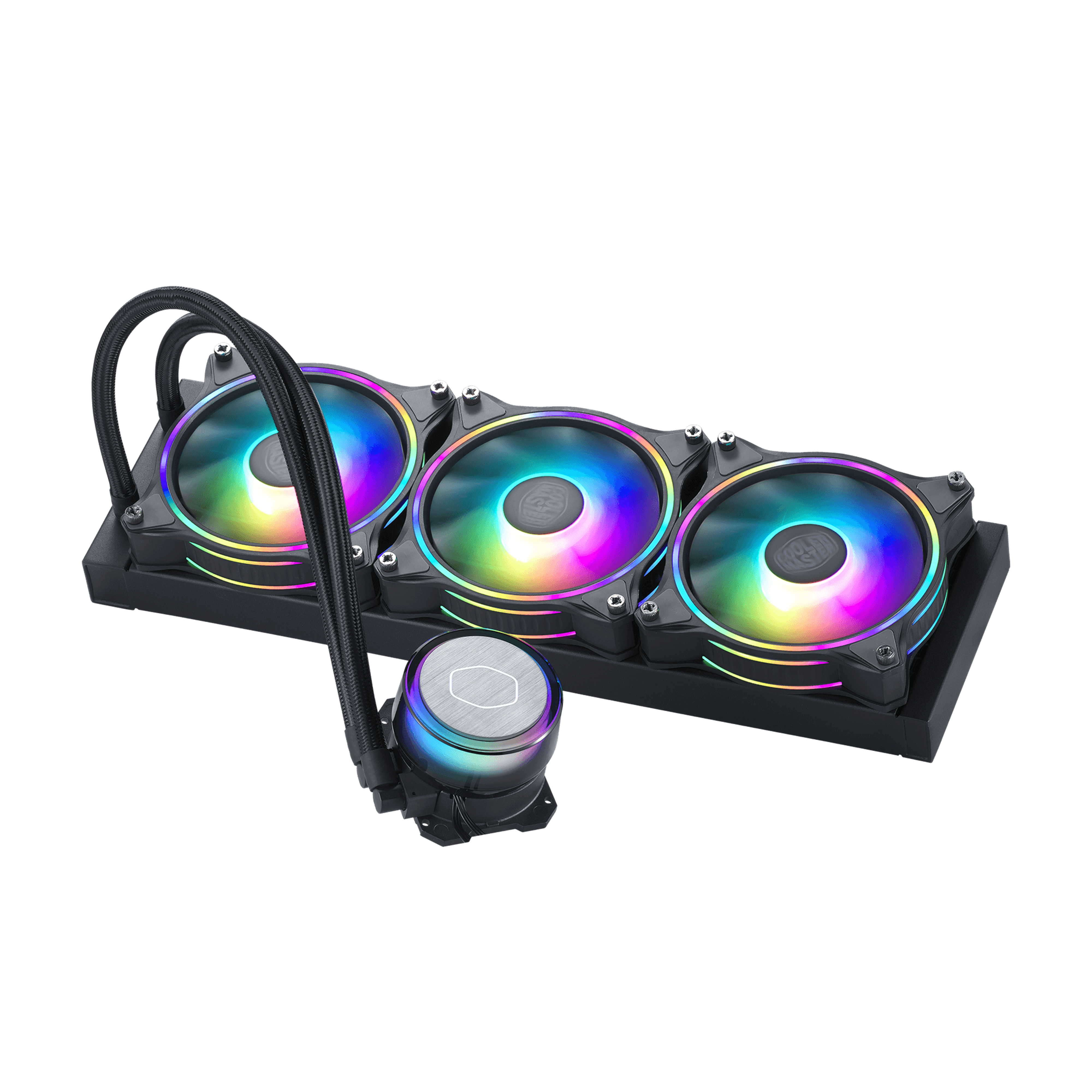 Жидкостное охлаждение Cooler Master MasterLiquid ML360 ILLUSION, 3x120 мм (MLX-D36M-A18P2-R1)
