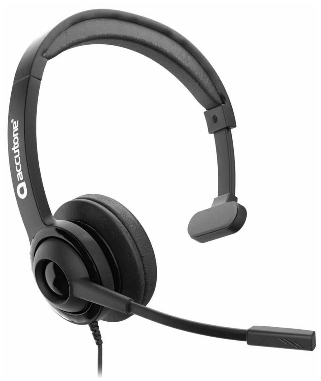 

Проводная гарнитура Accutone UM210, USB, черный (ZE-UM210-RU), UM210