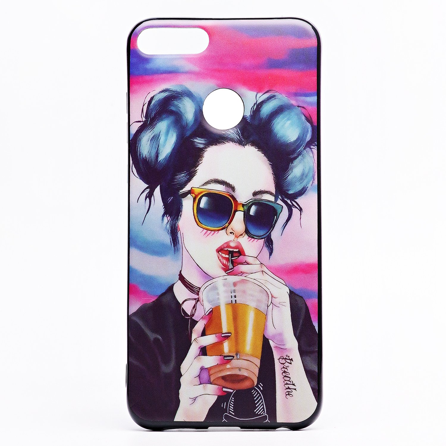 

Чехол-накладка SC186 126289 для смартфона Huawei Honor 9 Lite, принт (126289)