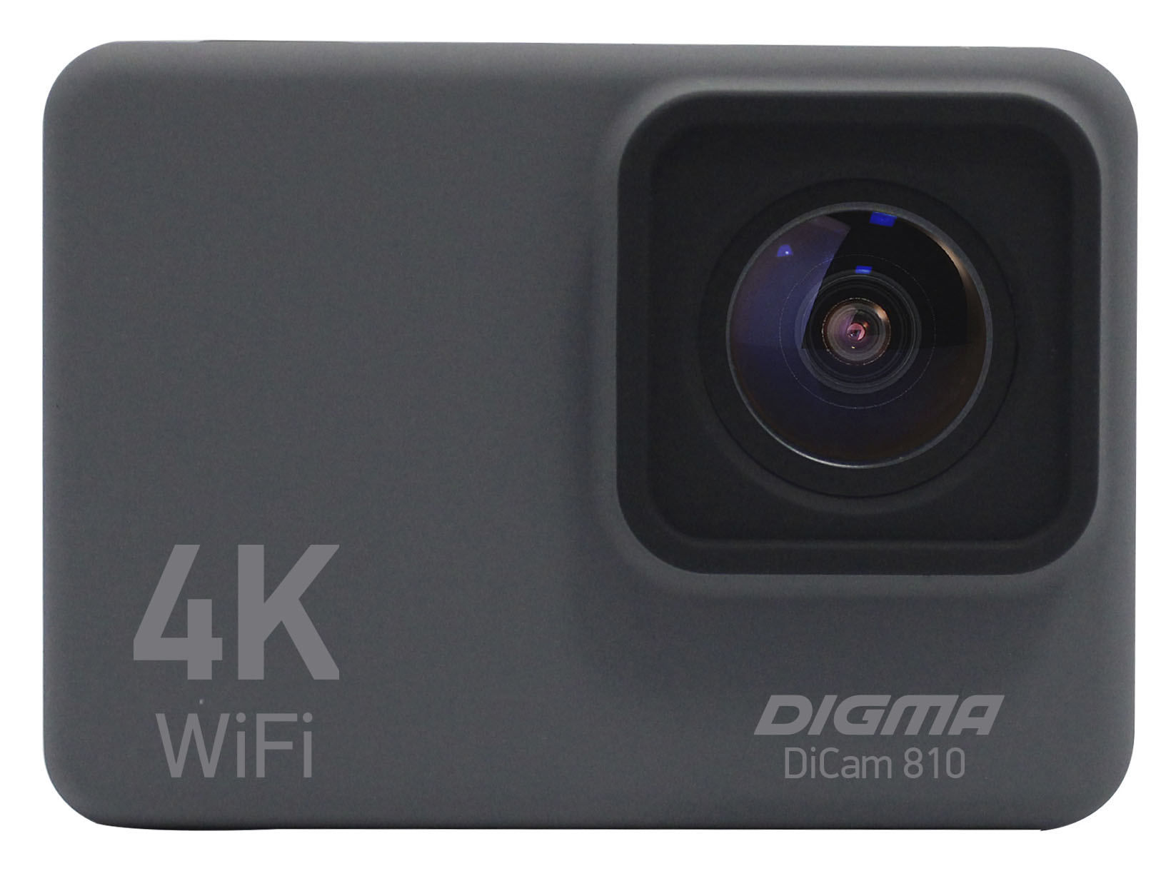 

Экшн-камера Digma DiCam 810, 16MP, 3840x2160, USB, WiFi, серый (1454659), DiCam 810