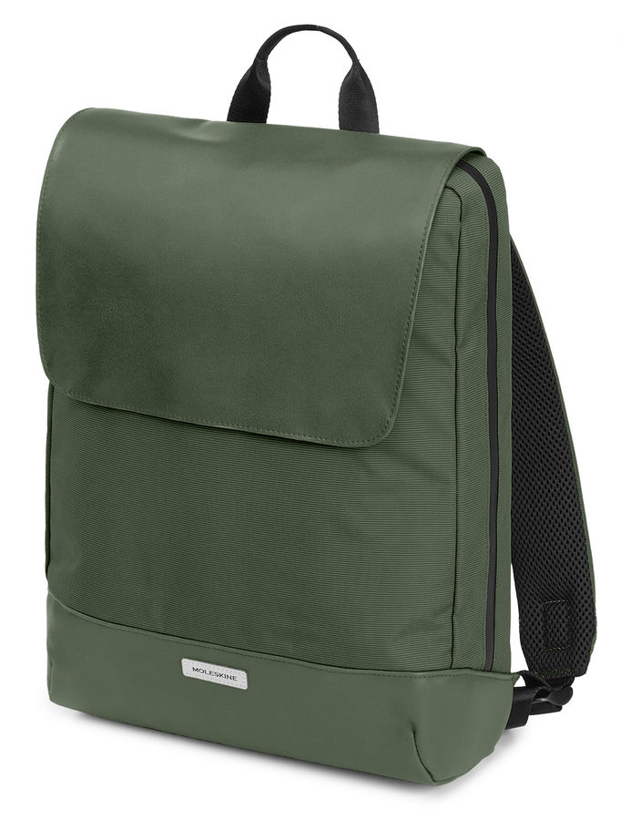 

15" Рюкзак Moleskine METRO FOLDOVER, зеленый (ET926MTFBKK6), METRO FOLDOVER