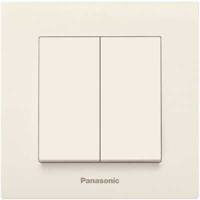 

Выключатель Panasonic Karre Plus, 2кл., скрытый монтаж, в сборе, бежевый (WKTC00132BG-RU)