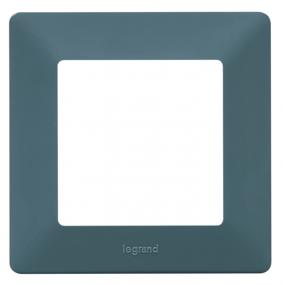 

Рамка Legrand Valena Life, горизонтальная и вертикальная, 1-пост, лазурь (754091)